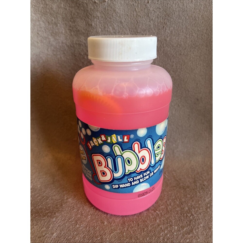 VTG NEW OLD STOCK SEALED JACK & JILL Bubbles 8 oz Manhattan Products Inc. NJ USA